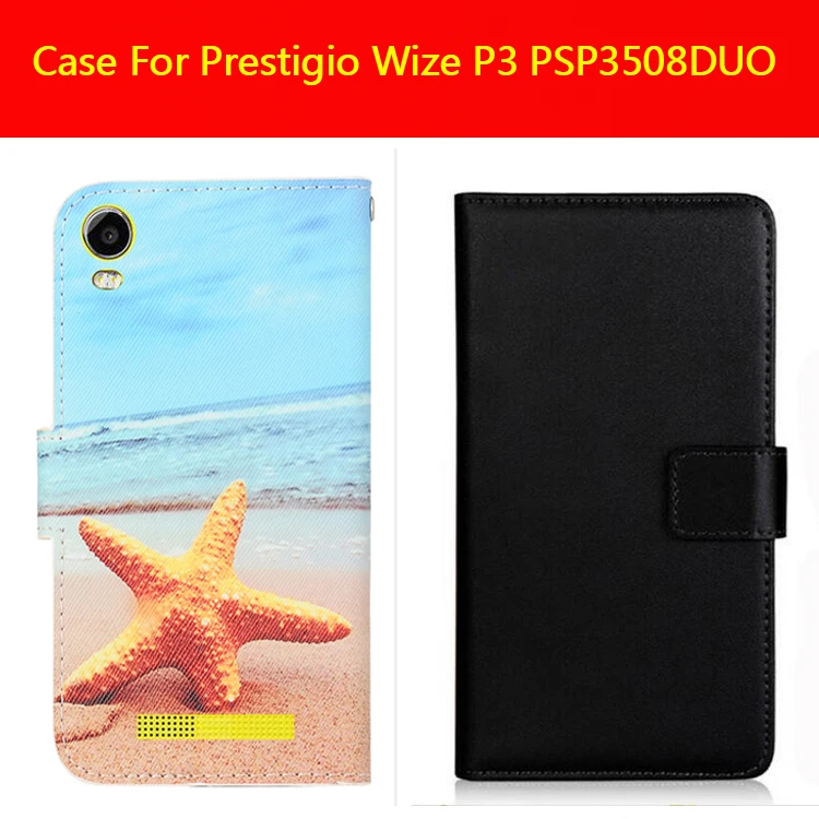 Модный роскошный защитный чехол-книжка для Prestigio Wize P3 кожаный чехол телефона