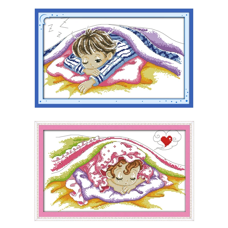 

Шаблоны для вышивки крестиком Dream Baby 11CT 14CT, Набор для вышивки крестиком, оптовая продажа, Мультяшные наборы для вышивки крестиком, вышивка
