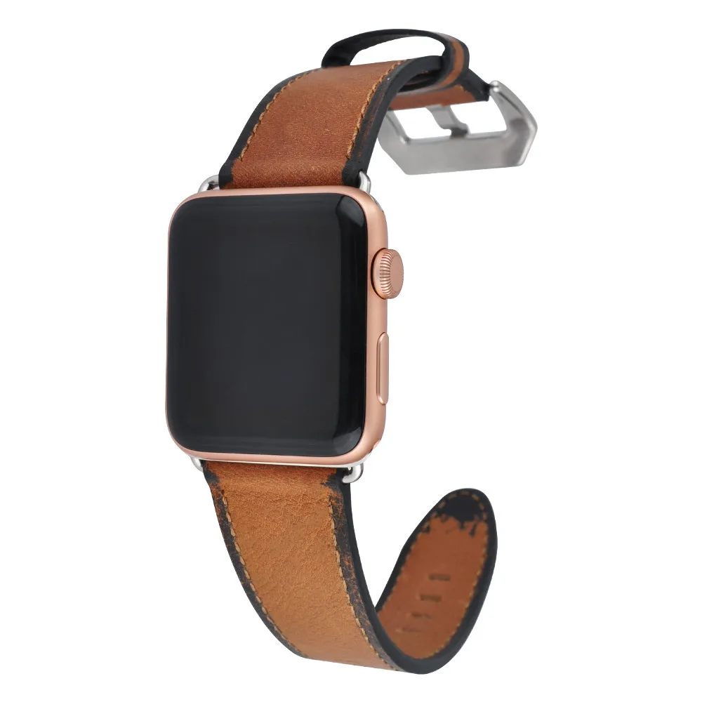 Ремешок для часов MNWT из натуральной кожи Apple Watch Series 3/2/1 38 мм/42 мм винтажный
