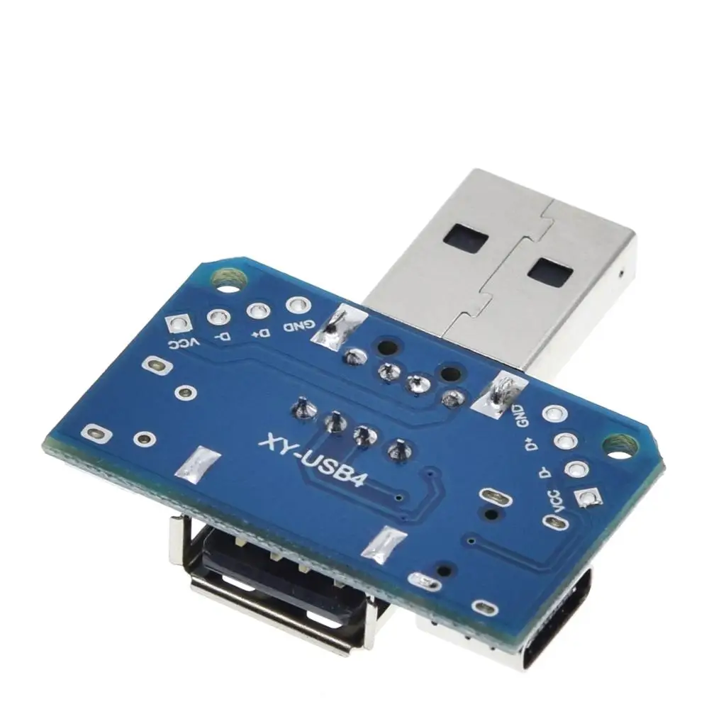 USB коммутатор Мужской Разъем к Тип c микро муфтовый стыковочный 2 54 4P передачи