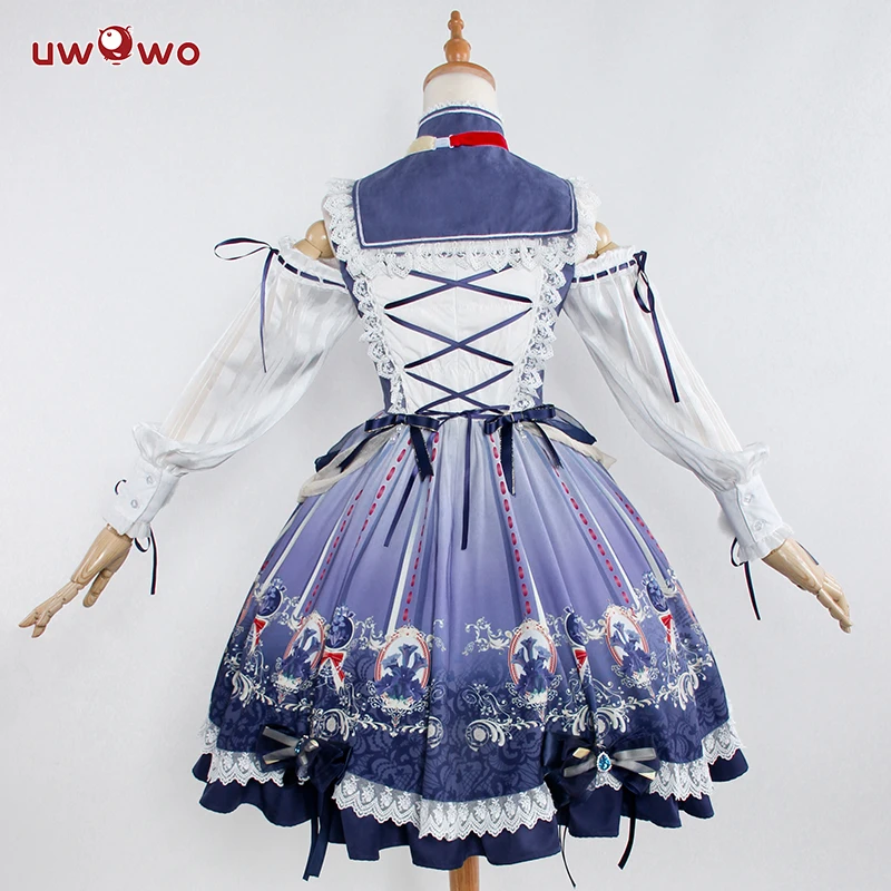 UWOWO Imanotsurugi Косплей Touken Ranbu онлайн костюм цельное платье из полиэстера Женщины