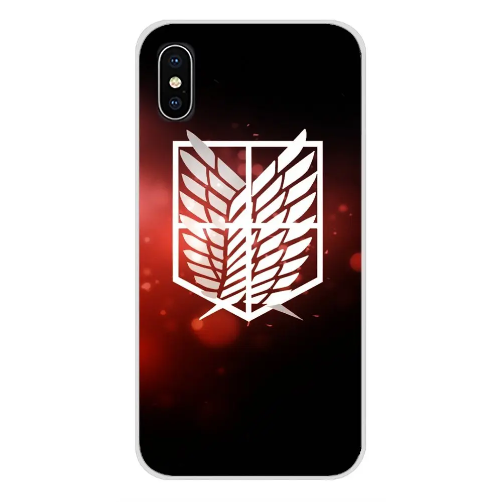 Силиконовый чехол для телефона Samsung Galaxy S4 S5 MINI S6 S7 edge S8 S9 S10 Plus Note 3 4 5 8 9 Attack on Titan scuting