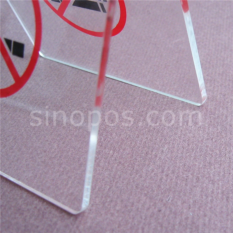 Настольная акриловая подставка для не курительных настольная стойка из