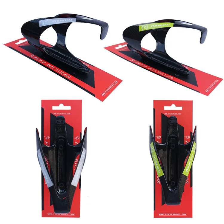 Клетка для бутылки FCFB красная синяя зеленая серебристая 3K полностью из