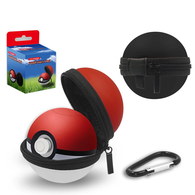 Чехол для переноски Poke ball Plus, защитный жесткий портативный дорожный Чехол Pokeball, сумка для kingd Switch