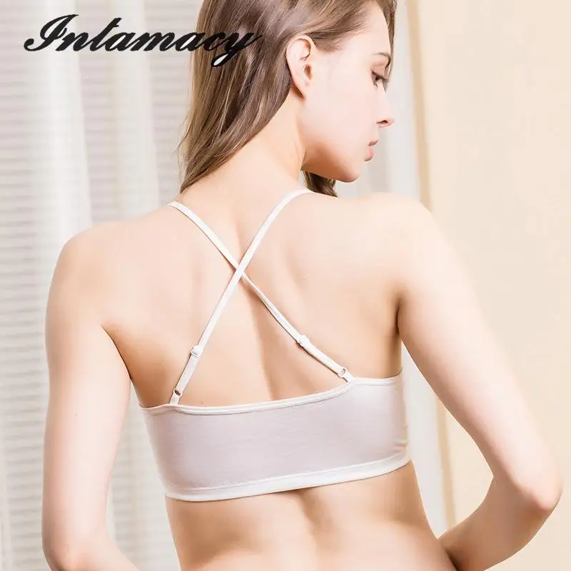 Летний бюстгальтер на бретельках из 100% натурального шелка дышащее