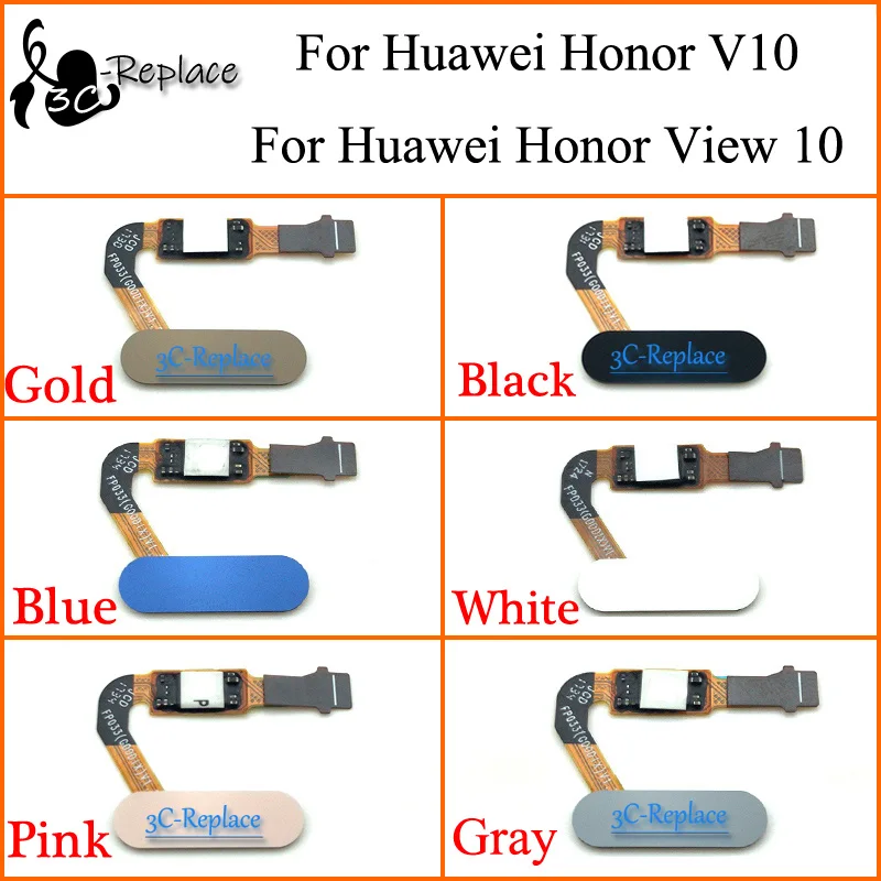 Сканер отпечатков пальцев для Huawei Honor V10/для View 10 сенсорный датчик ID Кнопка
