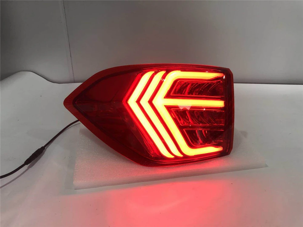 2 шт. светодиодный задний фонарь для Ford Ecosport 2013- Автомобильный светодиодный фонарь заднего бампера светодиодный тормозной автомобильная лампа декоративная лампа