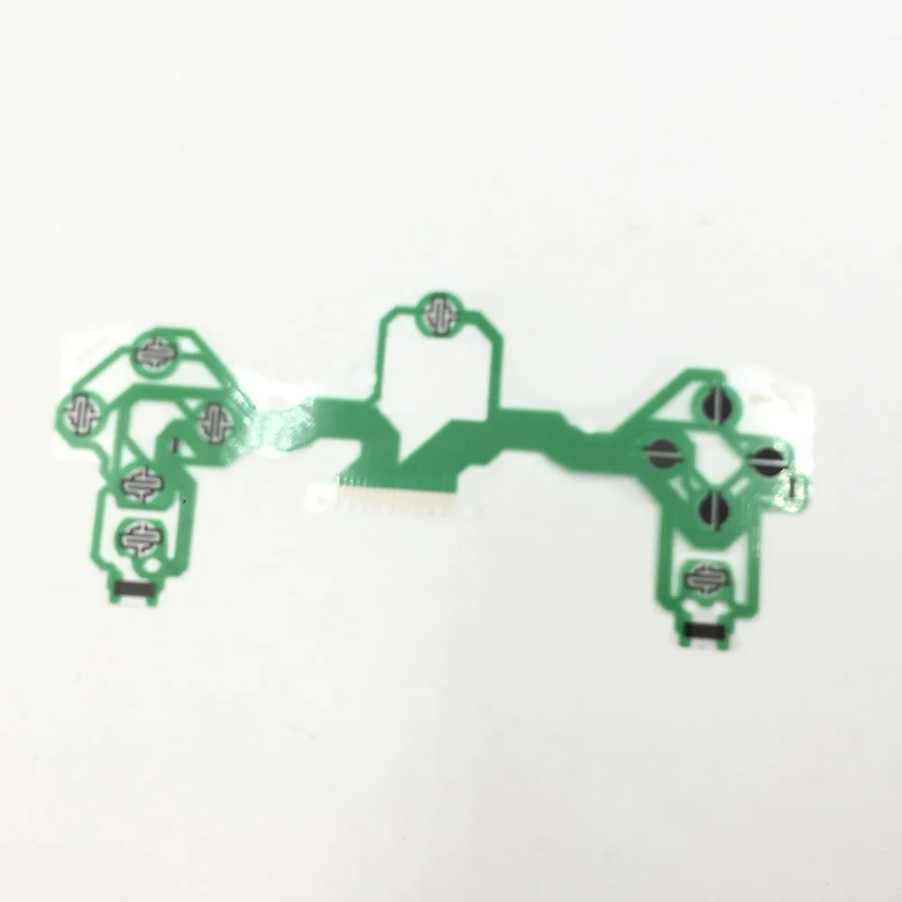 Green V1 V2 V3 V4 V5 001 011 030 040 Кнопка ленточная печатная плата пленка для PS4 контроллера Dualshock 4 - Цвет: Green