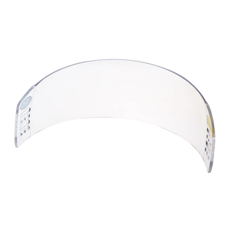 Защитный козырек для хоккея противотуманный и наружный с защитой от царапин