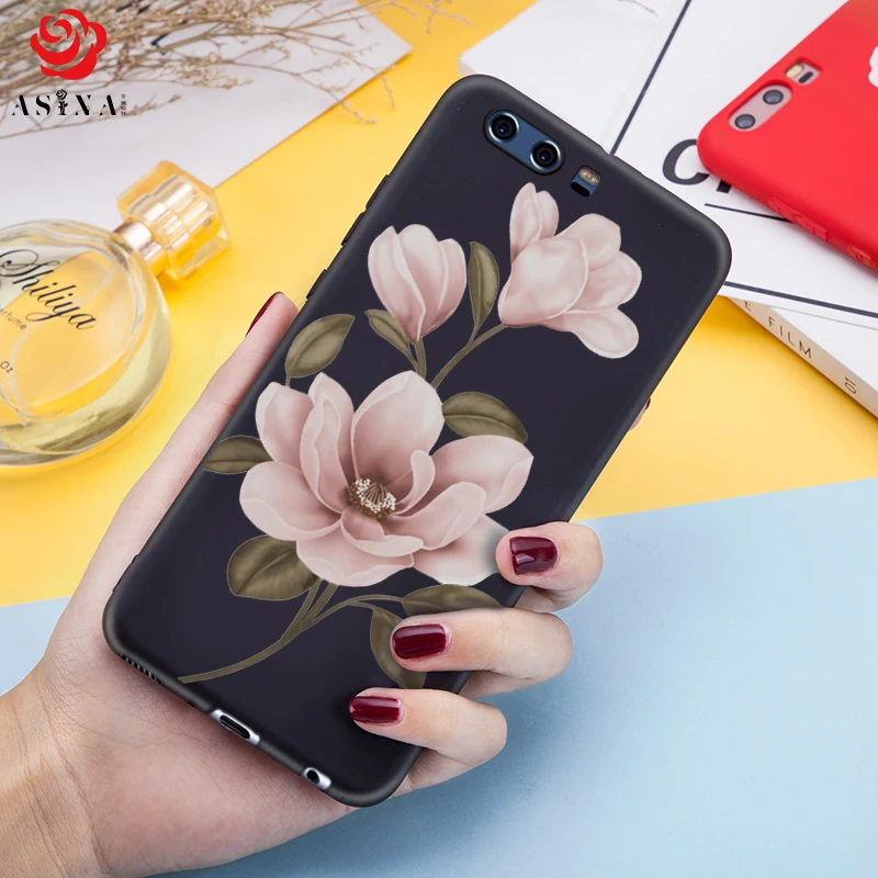 Силиконовый чехол для Huawei P10 силиконовый с оригинальным 3D рельефом Plus