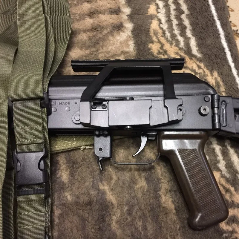 Металлическая верхняя рейка AK74 саежная винтовка страйкбольная боковая