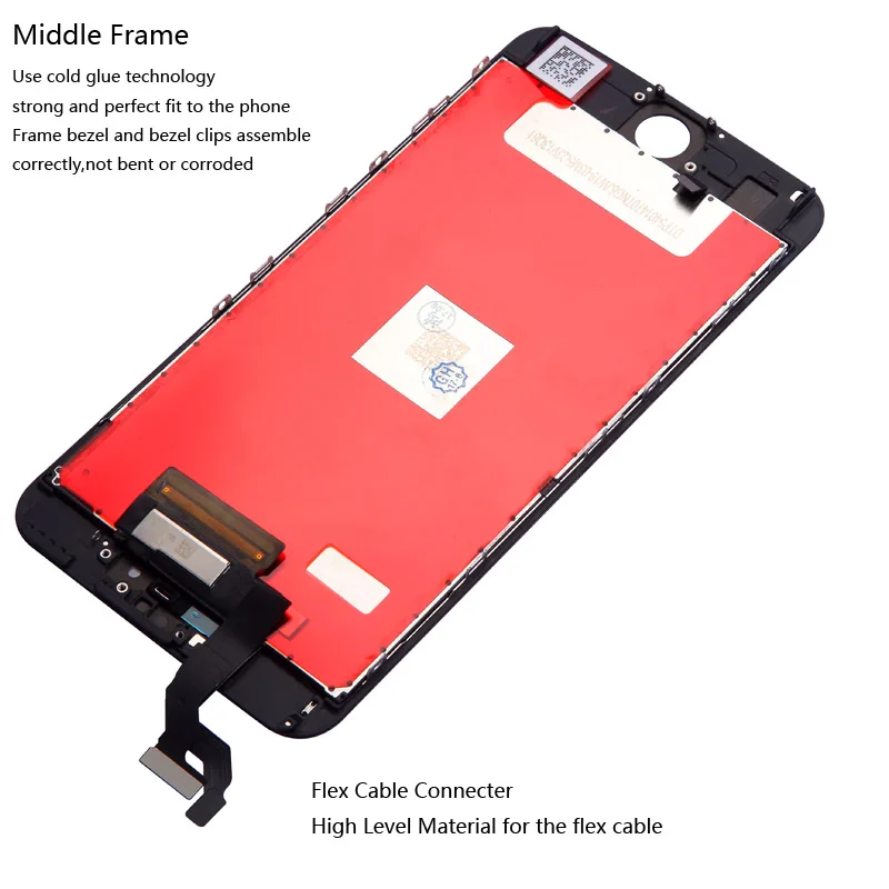 ЖК-дисплей для iPhone 6 6s 5S экран дисплей кодирующий преобразователь сенсорного экрана в сборе телефон запасные части для iPhone 6 6s Plus ЖК-дисплей