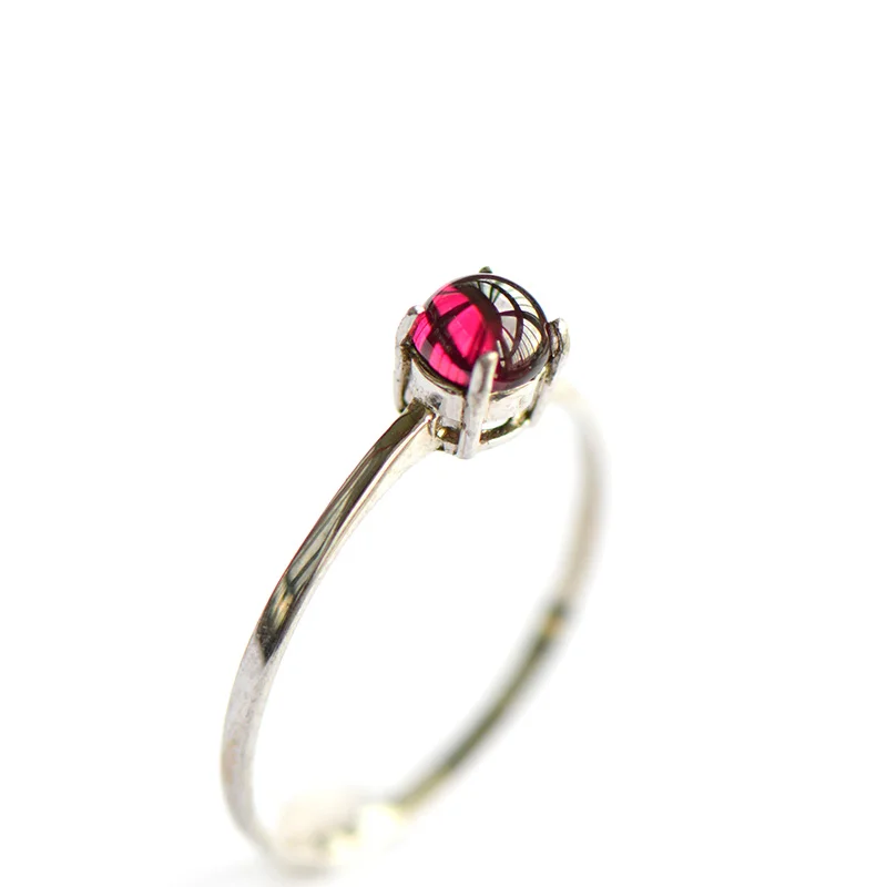 

2018 Sale Anel Feminino L&p Fashion Trendy Natural Garnet Adjustable Rings For Women,925 Sterling Ring New Vintage Fine Jewelry