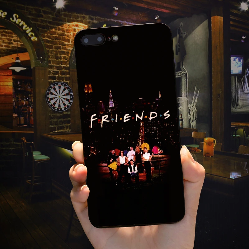 Мягкий чехол для телефона Friends TV Show Fundas iphone X 7 8 Plus 5 5S SE 6 6S XS XR XSMAX |
