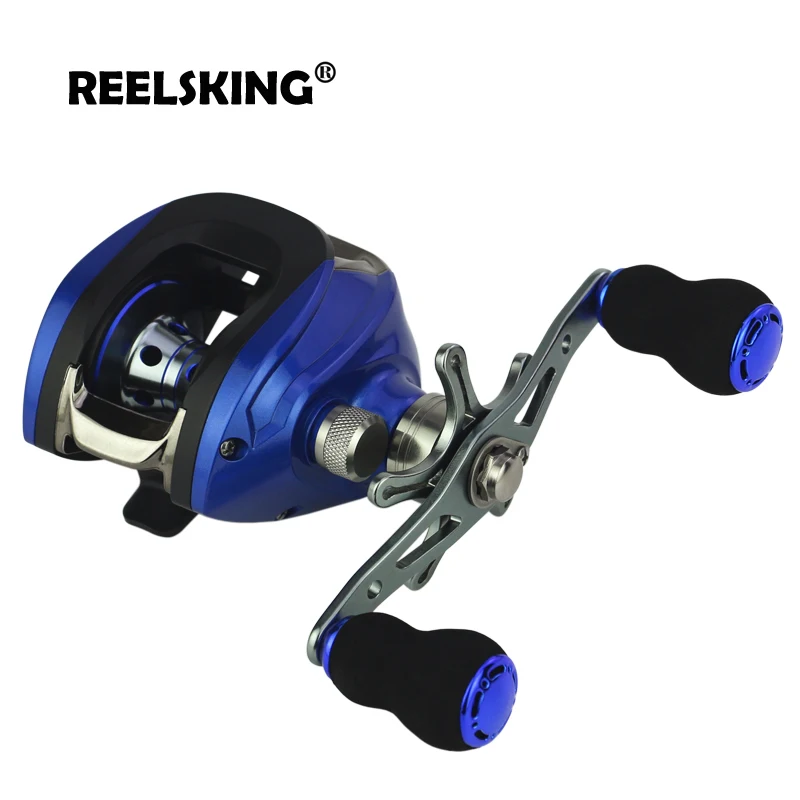 REELSKING Магнитная Тормозная система рыболовная Катушка 8 кг макс. нагрузка 17 + 1 BBs
