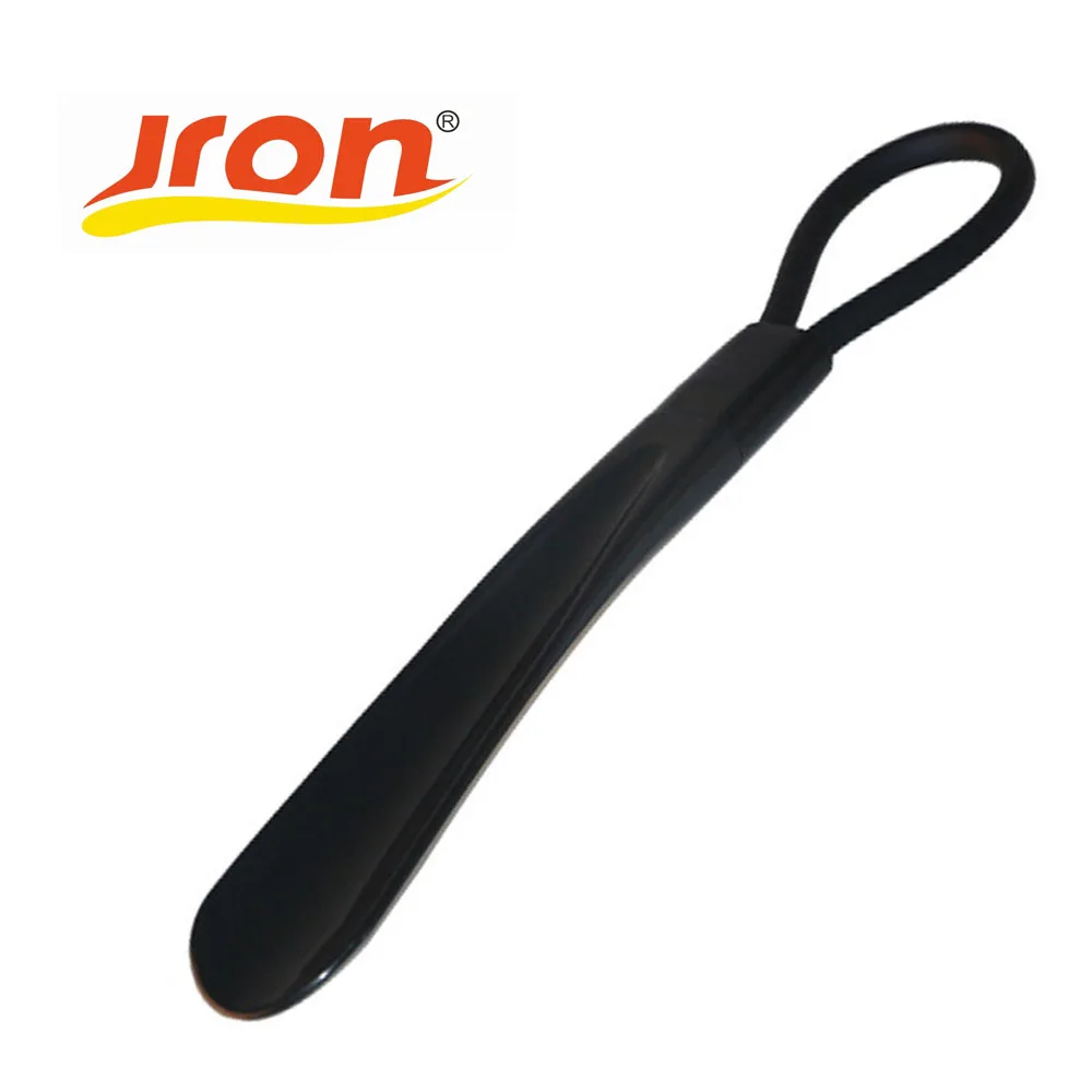 Jron 5 шт. 21 см профессиональный черный пластиковый рожок для обуви в форме ложки