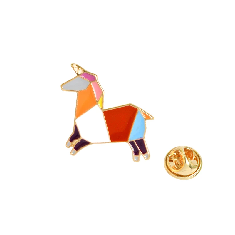 1 шт. и рисунком в виде птичек-оригами заколки с животными Кнопка кролик Лебедь