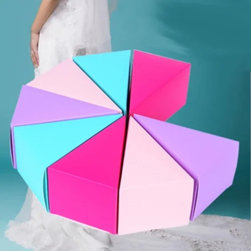 Paper gift box cardboard DIY cookies/candy decorations craft wedding favors guests birthday party Event baby shower small B02 | Дом и сад