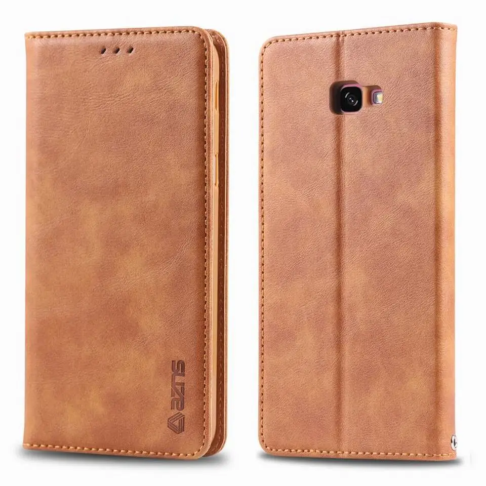 Yellow Case Флип-чехол для samsung J4, чехол для samsung J4 Plus, кожаный роскошный чехол-книжка, чехол для телефона samsung Galaxy J4 Plus, чехол - Цвет: Yellow Case