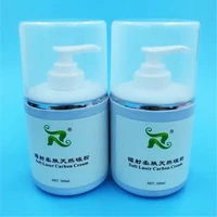 laser skin rejuvenation treatment active carbon cream beauty equipment 300ml soft laser carbon cream gel for nd