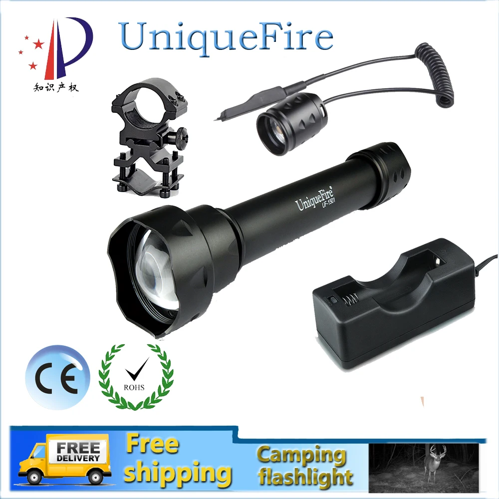 Фонарик с функцией ночного видения нм 3 режима работы|flashlight kit|night vision flashlighthunting