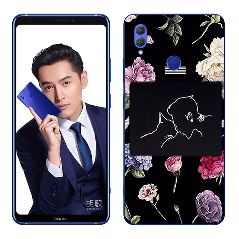 Чехол для Huawei Honor Note 10/оформление телефона мягкий силиконовый чехол с рисунком