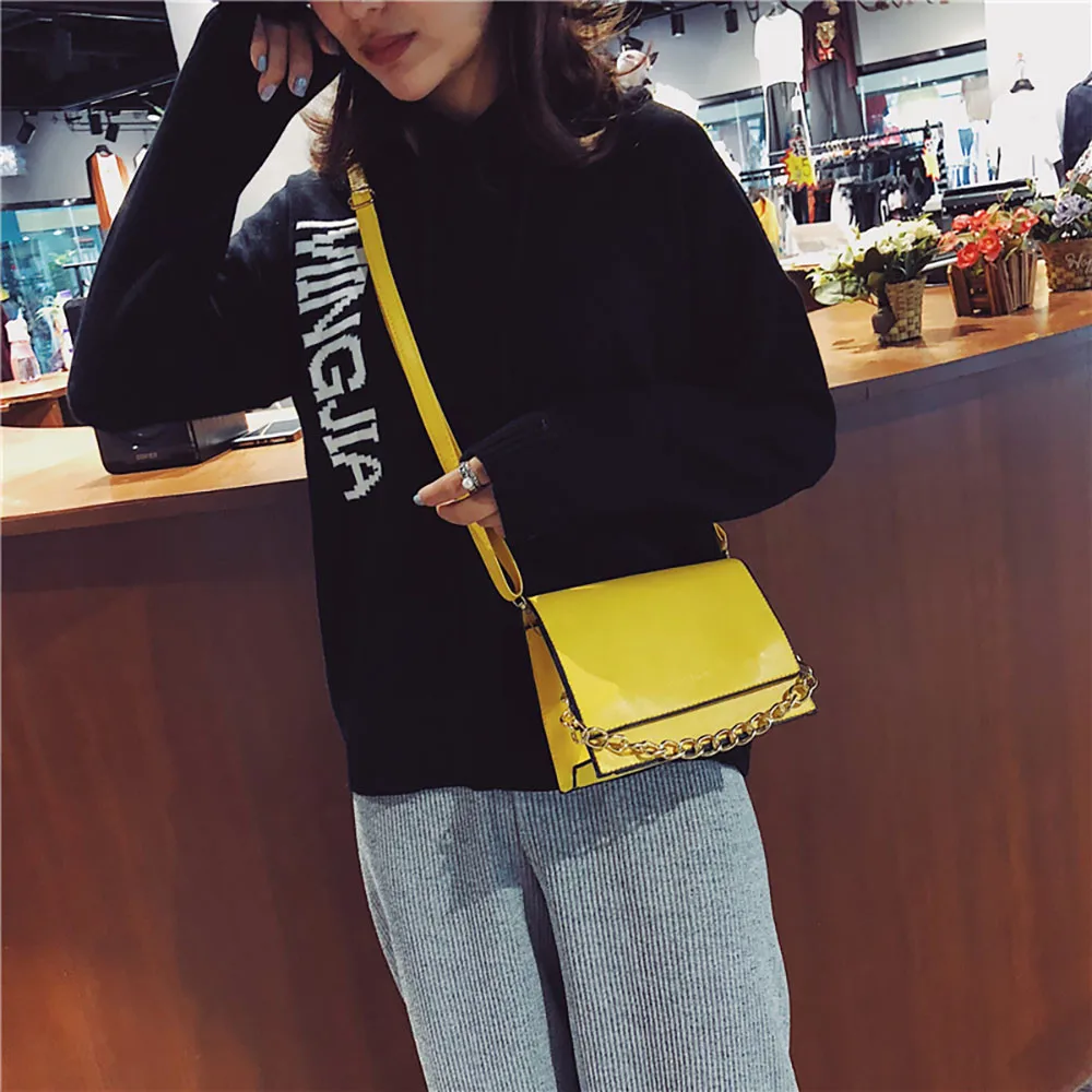 Woman Small Tide Port Wind Simple Shoulder Bag Wild Messenger Bag Blue bag Sac A Main Crossbody Bags For Women#LG