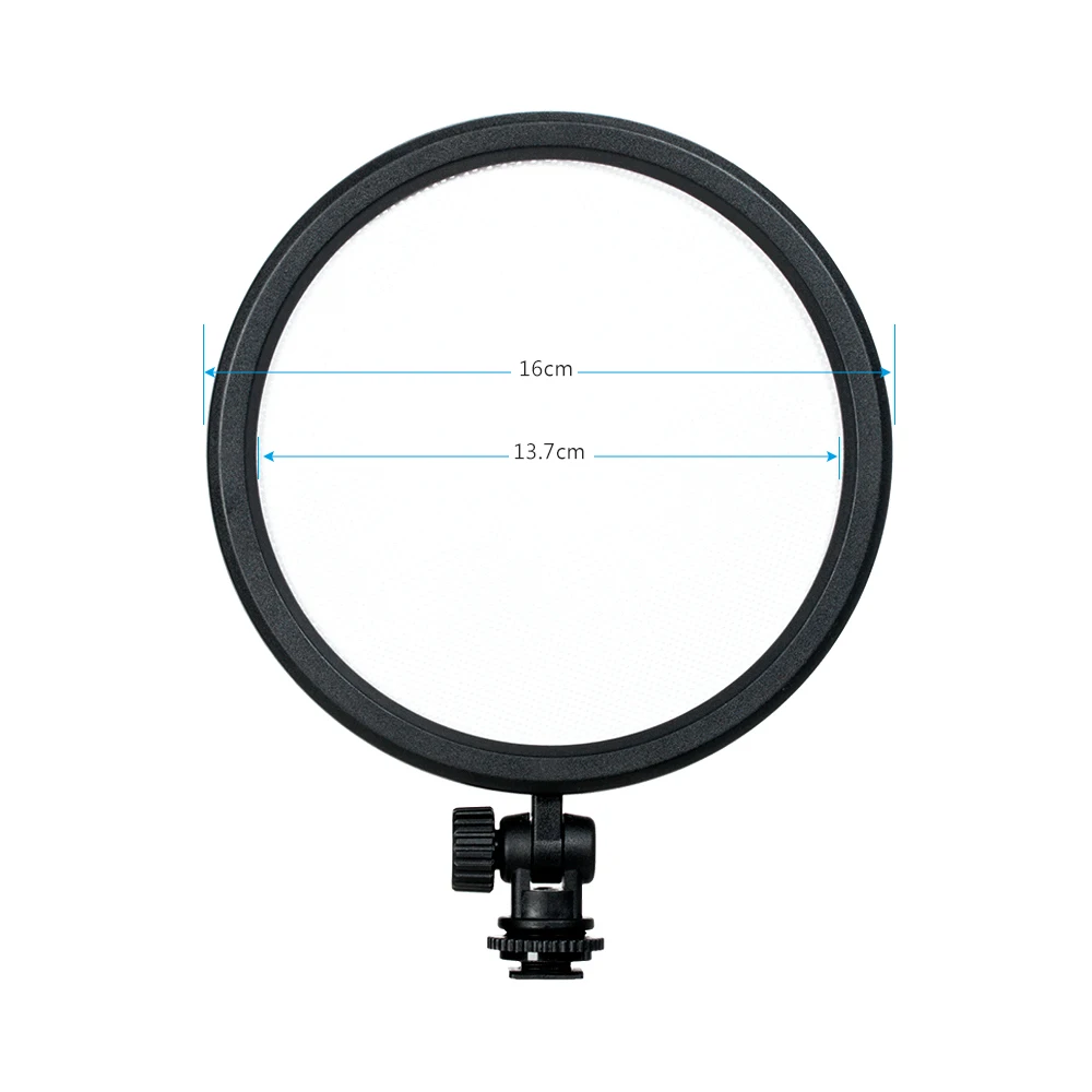 Andoer LED Edge светильник CRI93 6 дюймовый круглый ультратонкий дневной свет 3200K 5600K