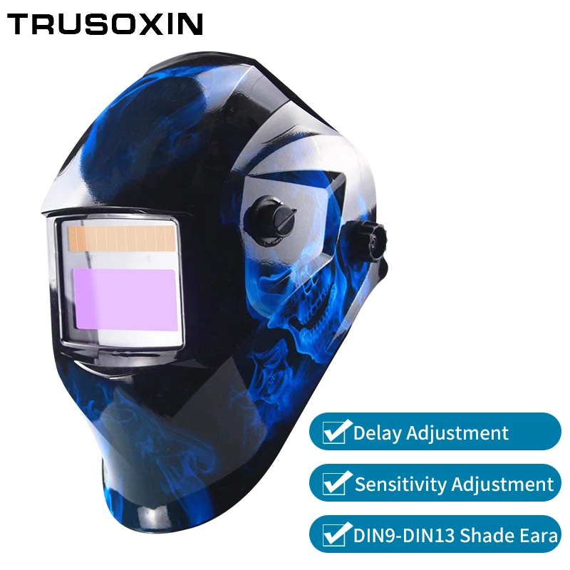 

Solar Auto Darkening Electric Wlding Mask/Helmet/Welder Cap/Welding Lens/Eyes Mask for Welding Machine and Plasma Cutting Tool
