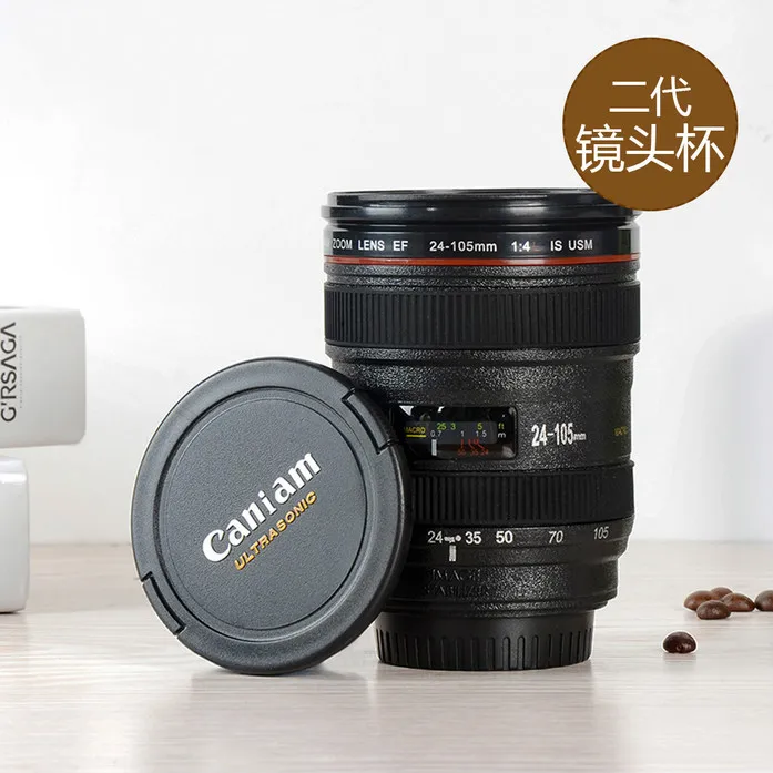 Бесплатная доставка CPAM кофейная кружка с логотипом Caniam|camera lens mug cup|camera mugcoffee camera |