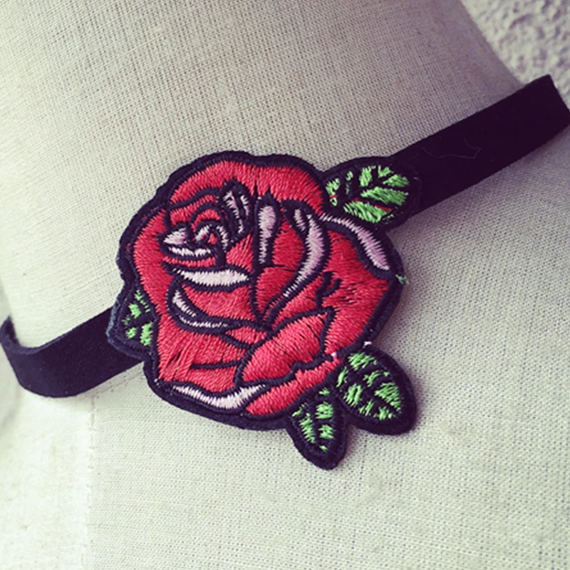 ZHANYU ЮВЕЛИРНЫЙ Бренд Новый Стиль Моды Женщины Вышивка Чокеры Ожерелья Завод