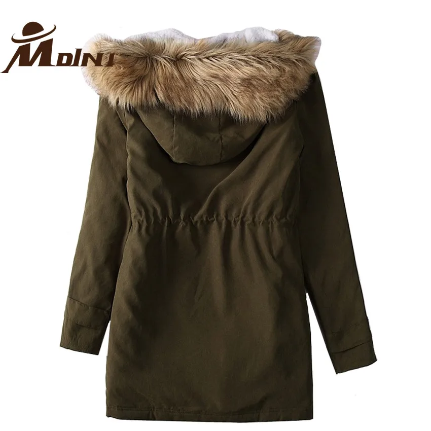 Женское меховое пальто Anorak Базовая куртка из хлопка на осень и зиму|overcoat