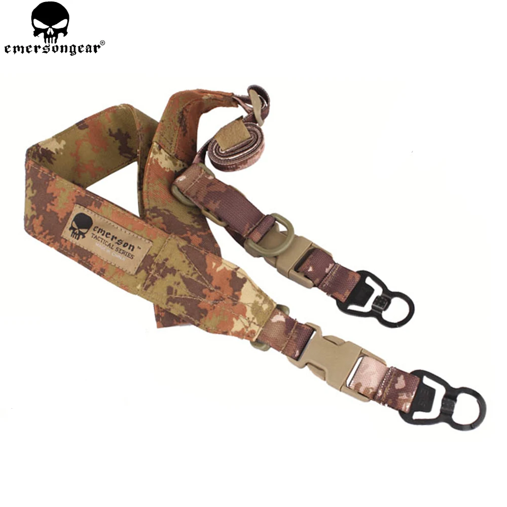 Фото EMERSONGEAR L. Q.e Одноточечные стропы, серия охотничьих страйкбольных строп с крюком MASH, слинг для винтовки, тактический пистолет, слинг EM8490 №4