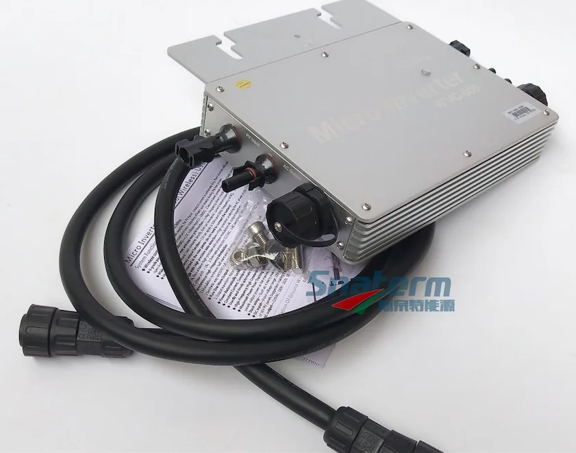 Wi Fi версия Micro WVC 600 Вт Солнечный на сетке солнечный инвертор IP65 Водонепроницаемый