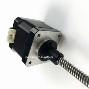 NEMA17 шаговый 150 мм Tr8 * 8 leadscrew резьбовой 17HS3001-150N Nema17 стержень двигатель для 3D
