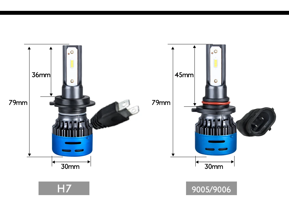 Foxcnsun светодиодный ампулы фару moto H7 светодиодный H4 лампы фар автомобиля 12V 24V H11 HB3 HB4 9005 9006 40 Вт 9600LM Hi Lo луч гарантия 1 год