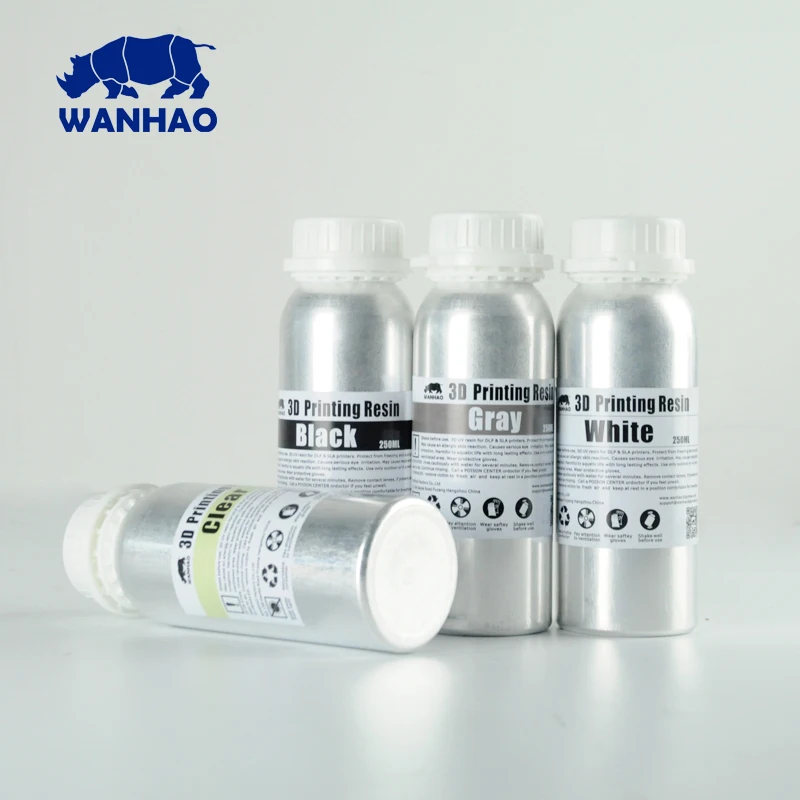 405NM воды УФ моющаяся резина для Wanhao dlpsla D7 3D принтеры смолы Новая алюминиевая