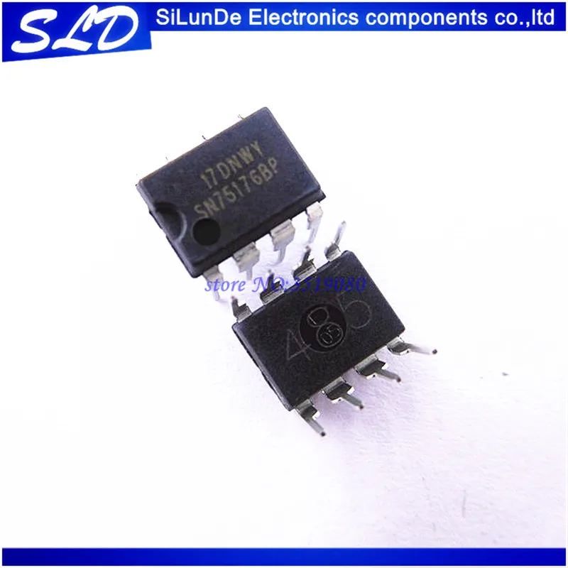

SN75176BP DIP8 SN75176 DIP 75176 Bus transceiver 100pcs/lot Free Shipping