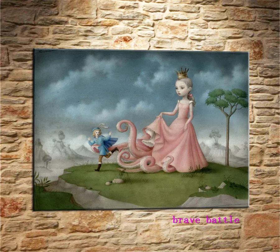 Mark Ryden детский необычный холст для живописи Тёмный мир гостиная спальня домашний