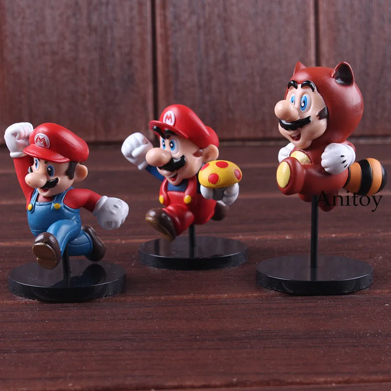 Furuta ультра деталь рисунок комплект одежды с рисунком «Супер Марио Bros. wii Mario Bros фигурки Медиком игрушка Коллекционная модель игрушки 3 шт./компл