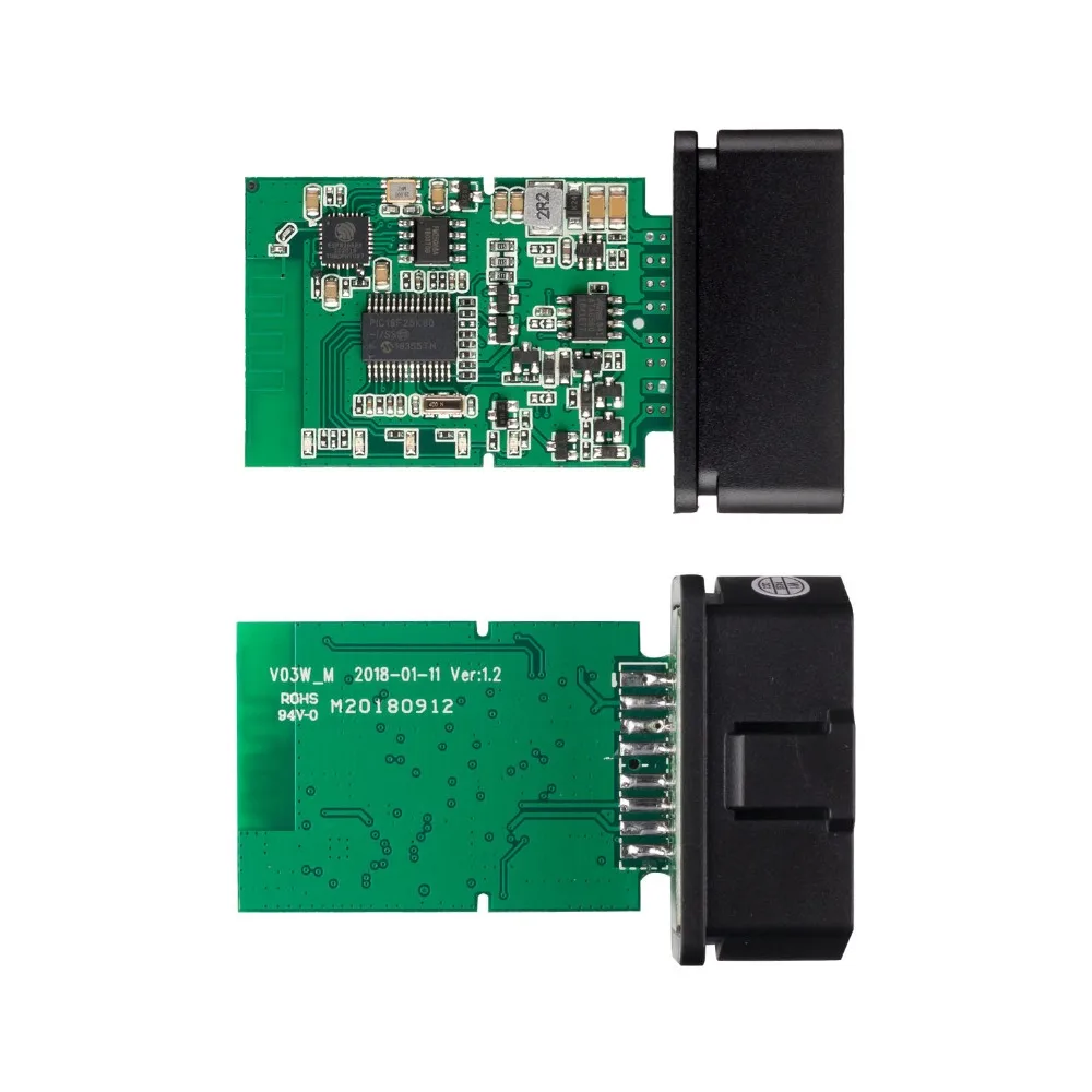 ELM327 Bluetooth WiFi V1.5 PIC18F25K80 чипом OBDII диагностический инструмент для IPhone/Android/ПК Мини ELM 327 Авто диагностический сканер крутящий момент БД