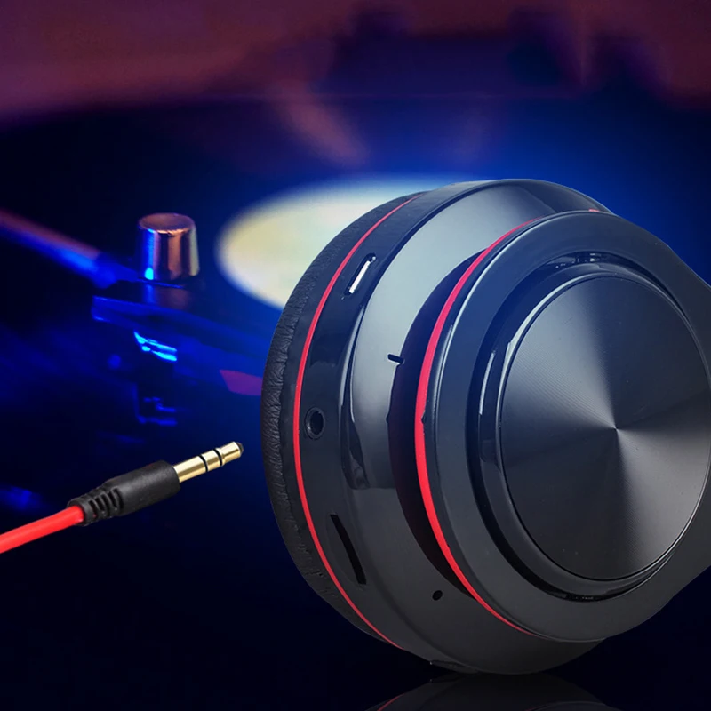 Беспроводная гарнитура Bluetooth Складная регулируемая стереогарнитура для