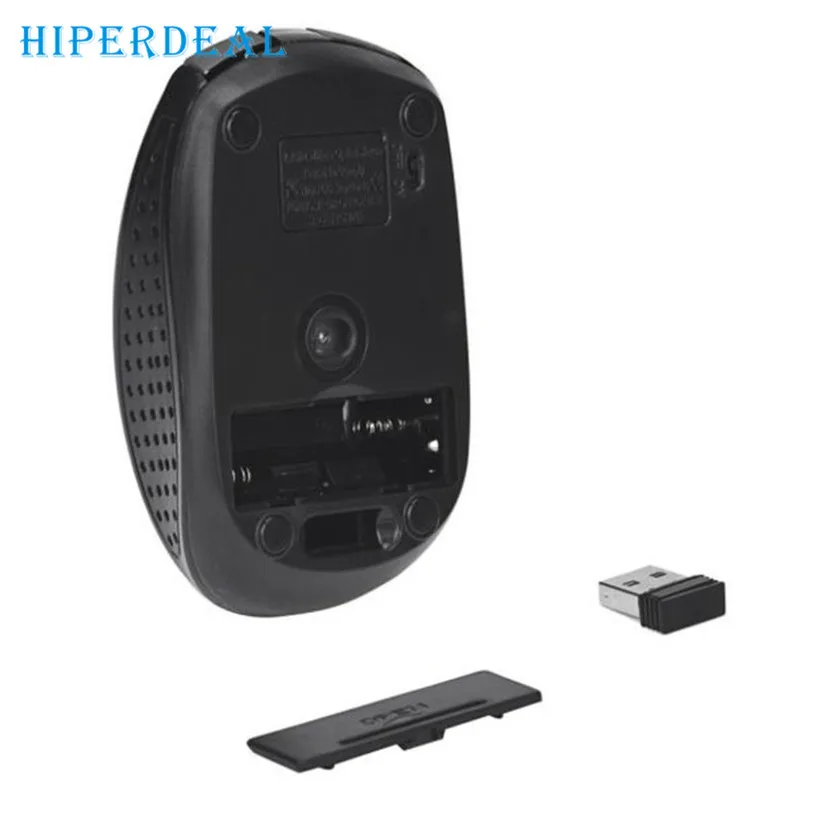 HIPERDEAL 2017 Бесплатная доставка Горячая 2 4 GHz Беспроводная игровая мышь USB приемник Pro