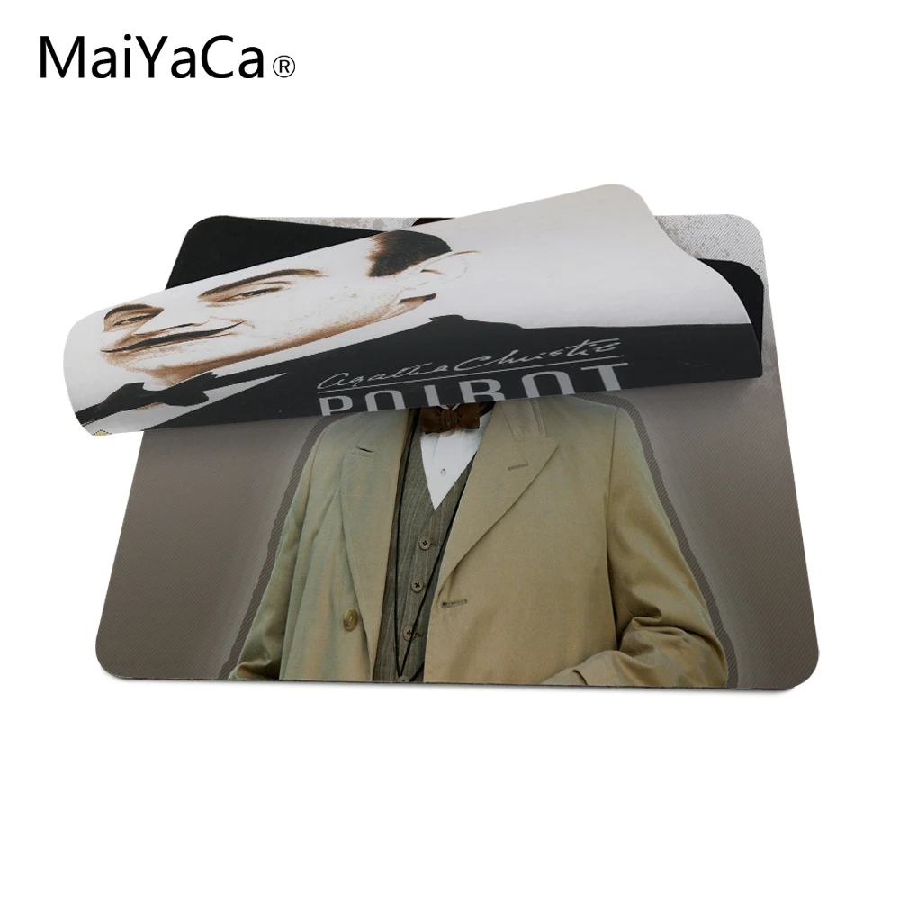 MaiYaCa Эркюль Пуаро Новые поступления коврик для мыши 180*220*2 мм 200*250*2 мм или 250*290*2 мм компьютерные игровые коврики для мыши