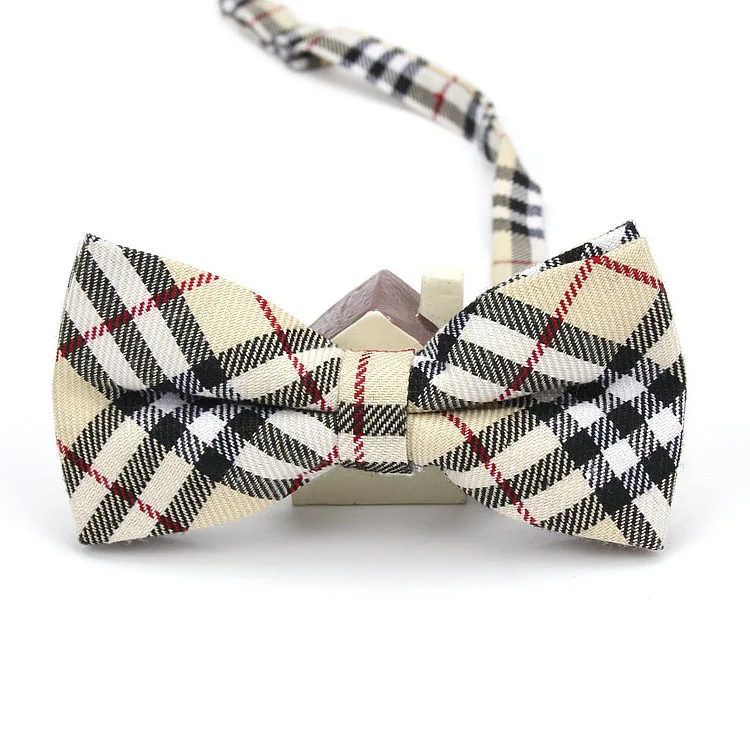 Модные Классические свадебные деловые праздничное хлопковое Tartan галстуки