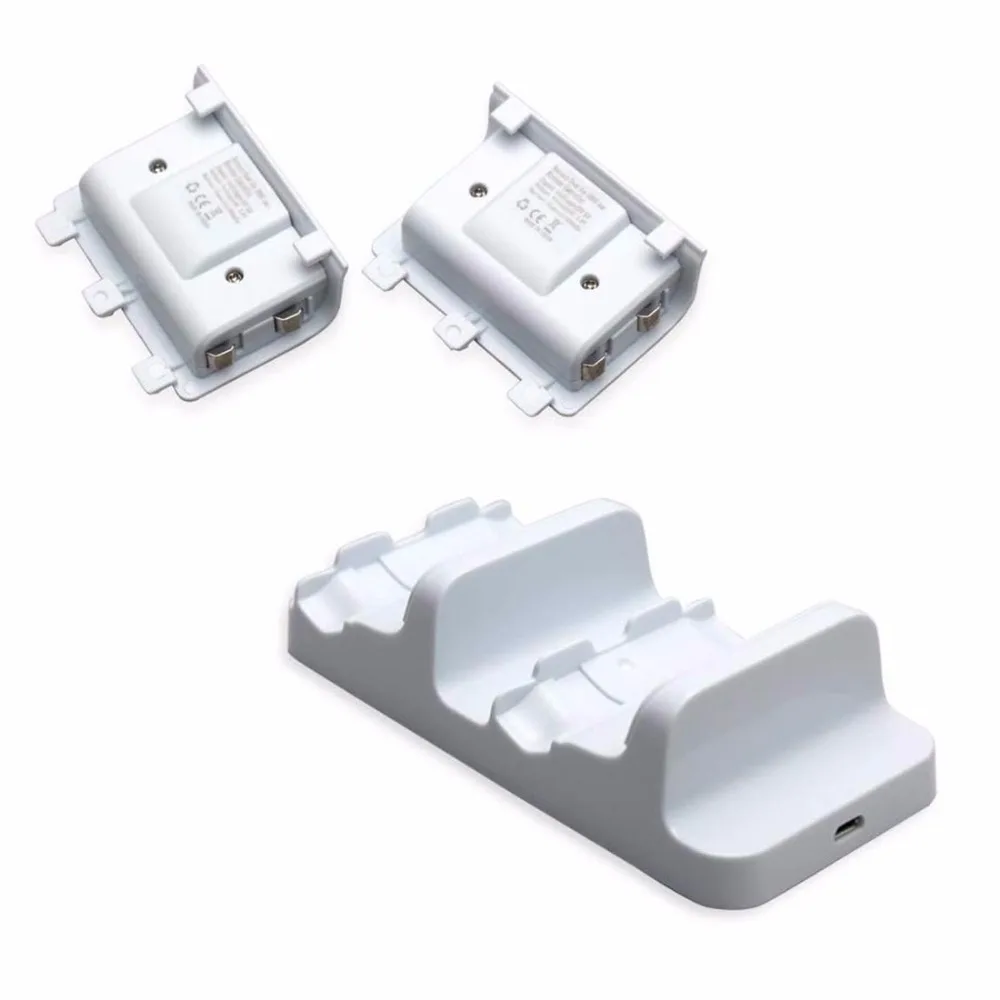 Топ для Xbox One S зарядное устройство Двойная док станция зарядная с 2