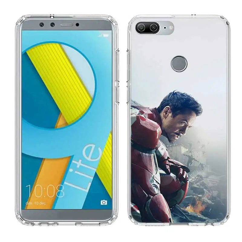 Iiron человек без маска Fundas силиконовый чехол для телефона для huawei Honor 20 Pro 10 9 lite 8X 8A 20i 8C 8 S V20 Y5 Y6 Y7 Y9 крышка - Цвет: NO.4