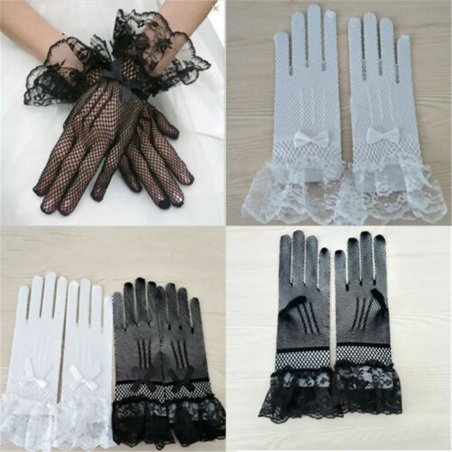 

Перчатки женские, без пальцев, с цветочным принтом, для модного костюма на вечеринку, 2019