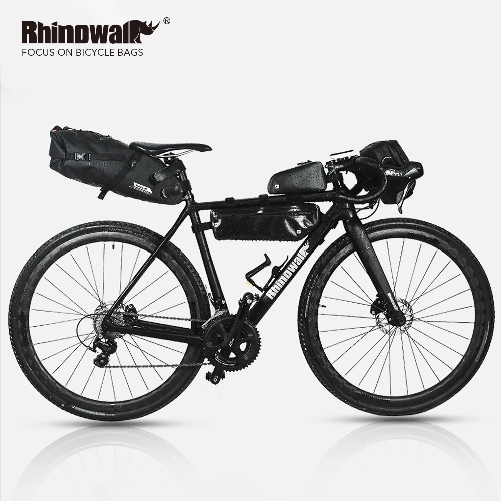 Rhinowalk полная непромокаемая велосипедная сумка 2.5л большая емкость MTB Дорожная